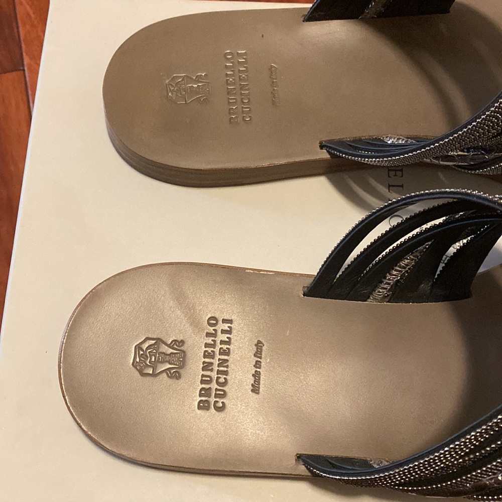 Brunello Cucinelli sandals size 39 - Picture 6 of 6